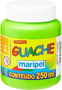 TINTA GUACHE 250 ML VERDE CLARO MARIPEL