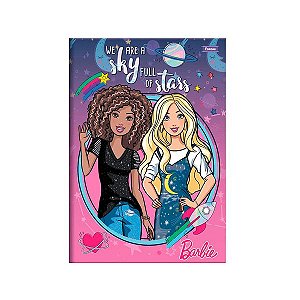 CADERNO BROCHURÃO 80 FLS BARBIE FSC