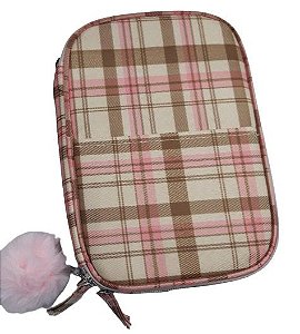 ESTOJO CASE FEMININO 3 PARTES BOLSO EXTRA