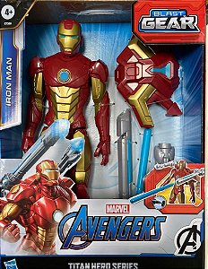 Boneco Marvel Avengers Titan Hero Homem De Ferro B