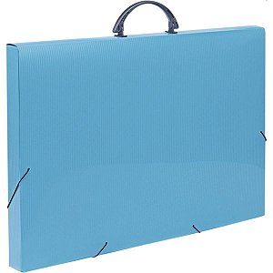PASTA PROFISSIONAL A3 COLORS AZUL POLIBRAS