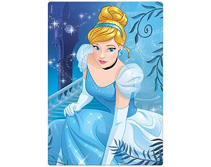 QUEBRA CABEÇA 60 PEÇAS PRINCESAS CINDERELA TOYSTER
