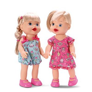 BONECA MY LITTLE COLLECTION GEMEAS DIVERTOYS