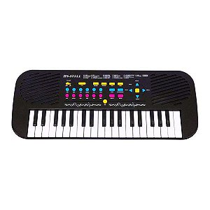 TECLADO COM MICROFONE 37 TECLAS DMTOYS
