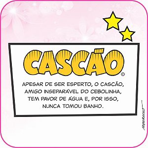 BONECA TURMA DA MONICA TRADICIONAL CASCAO