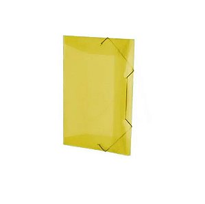 PASTA PP COM ELÁSTICO MINI 2cm AMARELA VMP