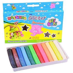 MASSA DE MODELAR UTI GUTI 180G GLITTER