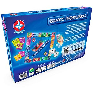 Jogo de Tabuleiro Banco Imobiliário Realidade Aume