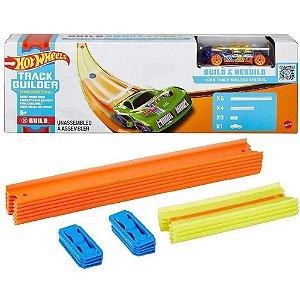 HOT WHEELS PISTA TRACK BUILDER PACK BASICO TRECHOS