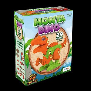 BONECO DINO PARA MONTAR TIREX HOMEPLAY