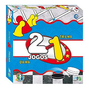 JOGOS REUNIDOS 2 EM 1 DAMA E TRILHA NIG