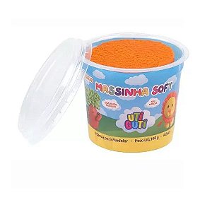 MASSINHA MODELAR SOFT UTIGUTI POTE 140G LARANJA