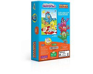 QUEBRA CANEÇA GALINHA PINTADINHA 28 PECAS JAK