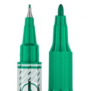 MARCADOR REPROJETOR CD VERDE PONTA DUPLA BRW