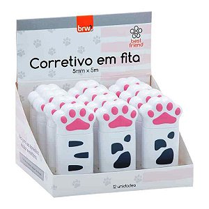 CORRETIVO EM FITA PET 5MM X 5M UNIDADE