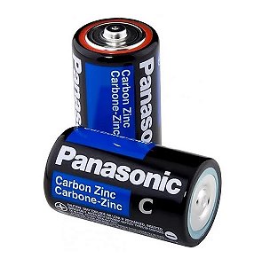 PILHA DE ZINCO COMUM PANASONIC "C" UNIDADE