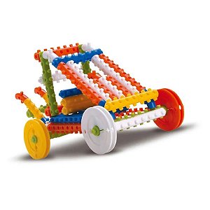BRINQUEDO PARA MONTAR PINOS MAGICOS 100 PECAS UNID