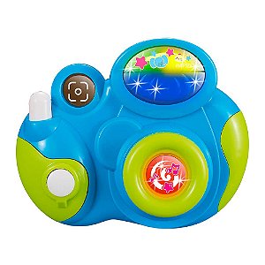 MAQUINA FOTOGRAFICA BABY GUTA AZUL DMTOYS