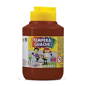 TINTA GUACHE 250 ML MARROM ACRILEX