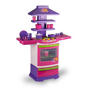 KIT COZINHA MASTER FOGAO BIG CHEF CORES SORTIDAS P