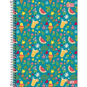 Caderno Espiral Capa Dura Universitário 16 Matéria