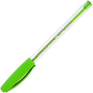 CANETA ESFEROGRÁFICA TRILUX VERDE FABER-CASTELL