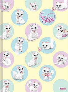 Caderno Brochura 1/4  48 fls Sissi  São Domingos