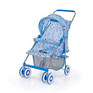 Carrinho de Boneca Milano estilo Azul