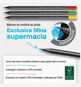 ECOLAPIS DE COR SUPERSOFT 50 CORES FSC FABER-CASTE