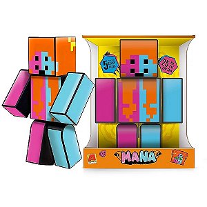 Boneco Minecraft Mana Gamer 25 cm Algazarr