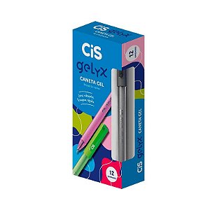 Caneta Gel Gelyx 1.0mm preta CIS UNIDADE