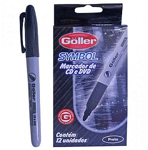 MARCADOR DE CD/DVD PRETO SYMBOL UNIDADE DAIWA GOLLER