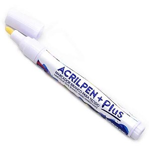 CANETA TECIDO ACRILPEN BRANCO ACRILEX