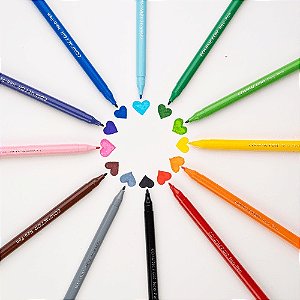 CANETINHA HIDROGRAFICA NEO PEN GIGANTE 36 CORES COMPACTOR