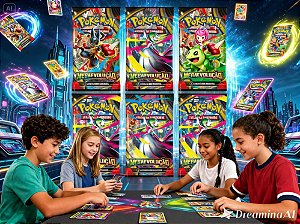 JOGO DE CARTAS POKEMON ME01 MEGAEVOLUCAO 35652 - COPAG