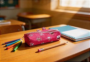 Estojo Escolar Monsters Menina Cores Sortidas Daterrra