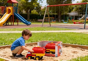 CARRINHO DE BOMBEIRO BABY SILMAR