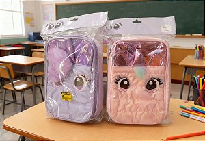 ESTOJO ESCOLAR ES50239 ROSA LILAS SORTIDO LOOK UNI