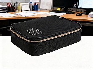 Estojo Box Académie Preto S/ Divisória – Tilibra
