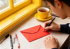 Envelope Carta Convite preto 114x162mm Tilibra – Envelope Colorido para Convites