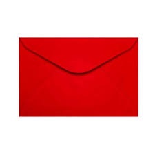 Envelope Visita Vermelho 72x108mm 80g Foroni – Ideal para Cartões e Convites