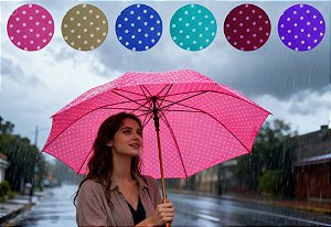 Sombrinha 16 varetas 23 " MZ-804.4/C cores sortidas