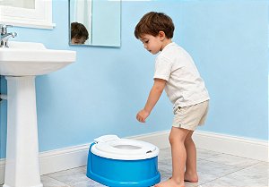 Pinico Troninho Nenê 900ml Azul Plasnorthon Infantil