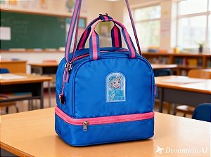 Lancheira Térmica Tsum Tsum TS24628 Stitch Disney Infantil Escolar