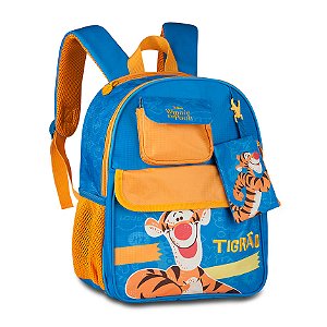 Mochila Escolar Tigrão Disney TG27039D Infantil Resistente