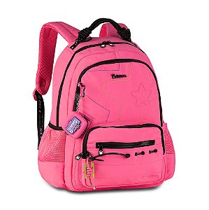 Mochila Escolar Luluca LU27033 Infantil Feminina Resistente SORTIDA