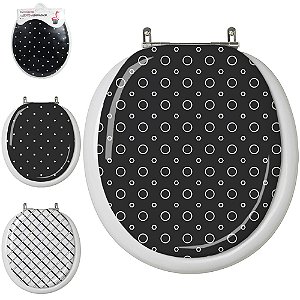 Assento Sanitário Almofadado P&B 41,5x3 – SORTIDO