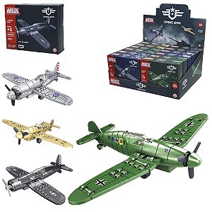 Blocos de Montar Inblox Combate Aéreo AKT4456 Ark Brasil SORTIDO