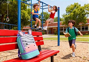Lancheira Térmica Infantil Clio Pets CP3404L – Escolar com 2 Compartimentos