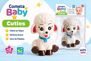 Coleção Bichinhos Ovelha na Solapa Cometa – Brinquedo Infantil Decorativo